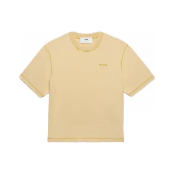 AMIPARIS Ami De Coeur Logo embroidered Cotton T shirt