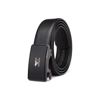 SEPTWOLVES Top Grain Cow Leather Belts Men's Width  3.5cm