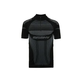 Misbhv Sport Europa Quarter-Zipped Knitted T-Shirt