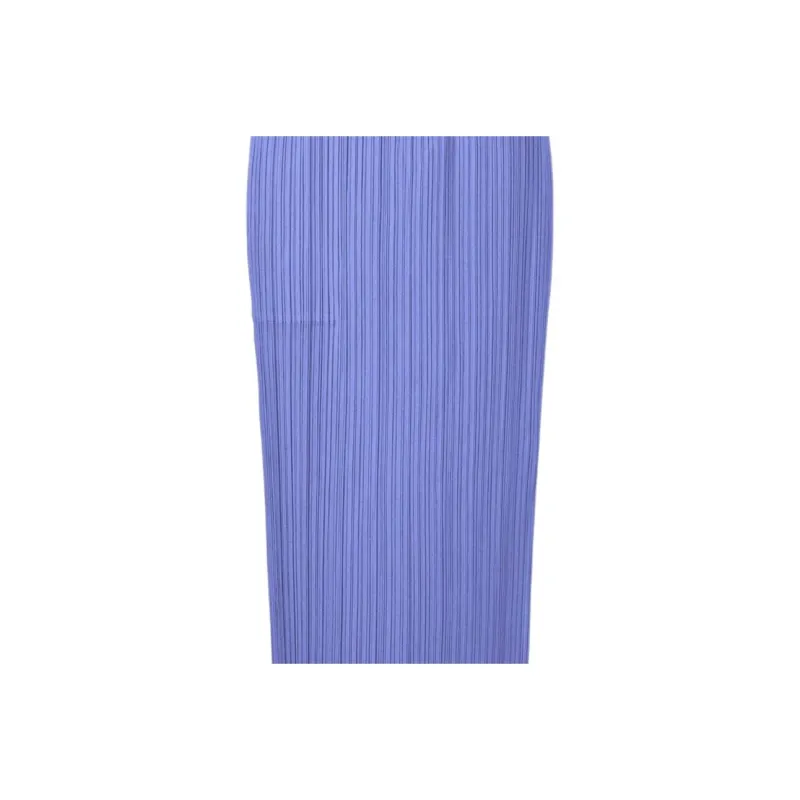 PLEATS PLEASE ISSEY MIYAKE Casual Long Skirt Women's Purple-1