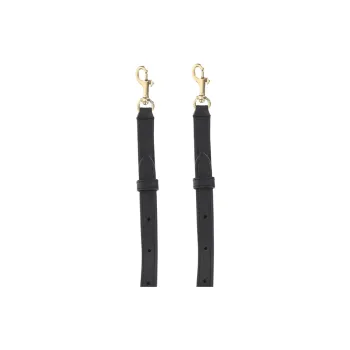 Balenciaga Leather Shoulder Straps Women's Black