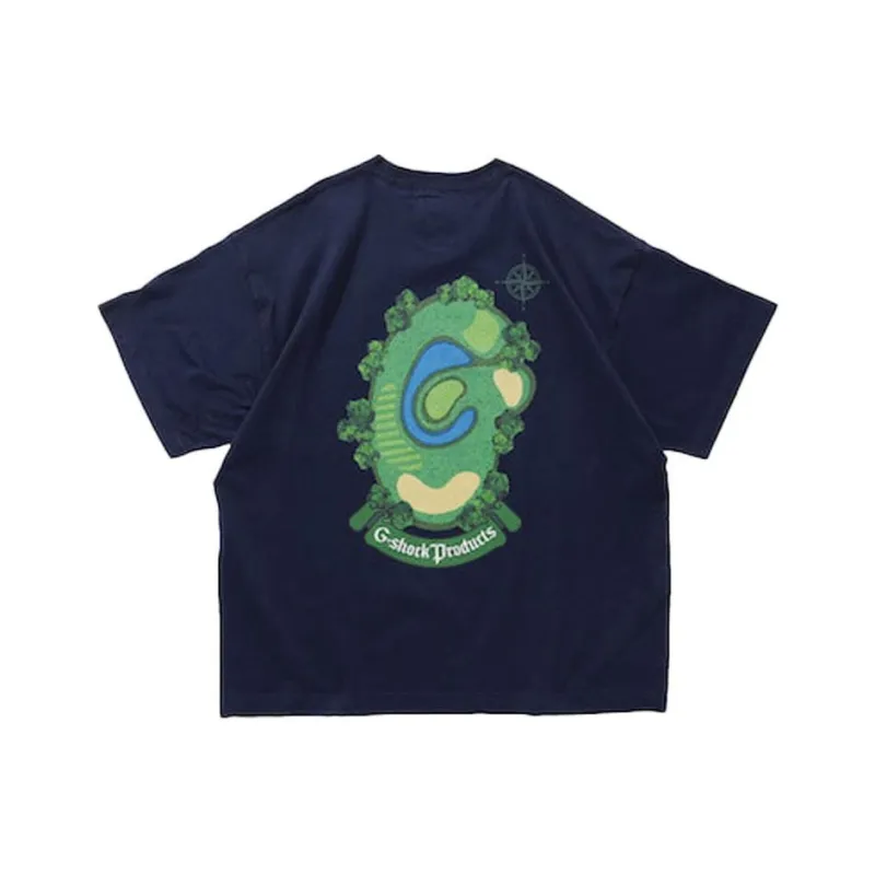 G-SHOCK T-Shirt Unisex Marine Blue-0