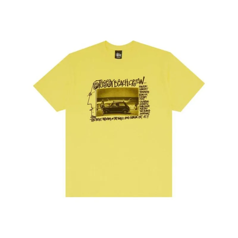 Stussy Beach Crew Tee-0