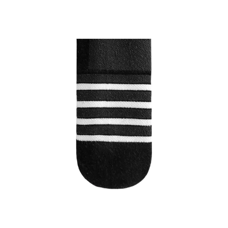 LiNing Antibacterial And Deodorizing Running Casual Knee High Socks Unisex Black White Combo Set-8