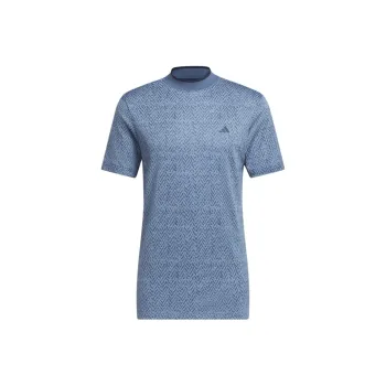 Adidas Free Shipping With AdiClub Ultimate365 PIqué Mock Collar Polo Shirt