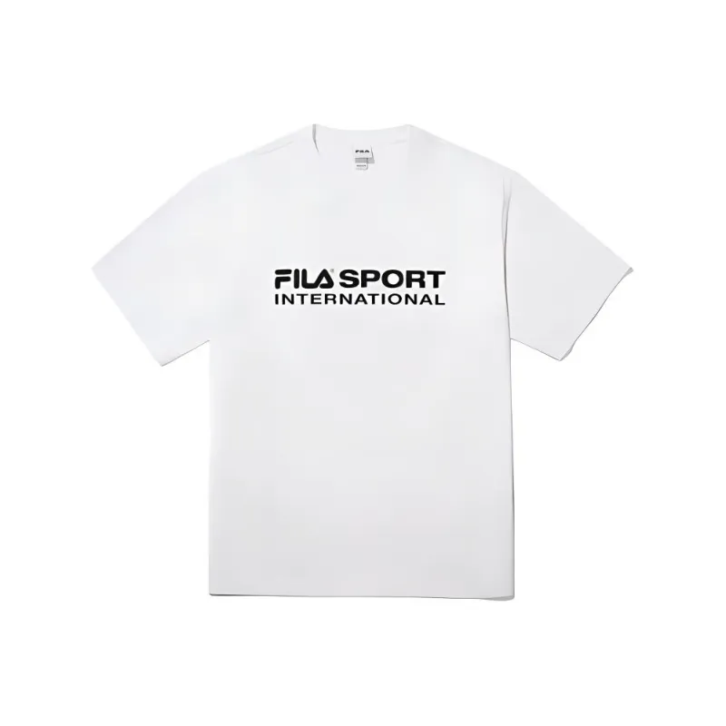 FILA T Shirts Unisex White-0