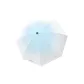 Gradient Sea Salt Blue ☂ Vinyl Sun Protection Umbrella UV Protection