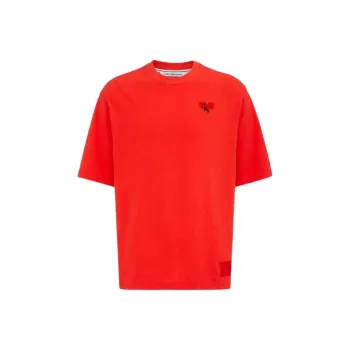 CALVIN KLEIN T Shirt Unisex Red