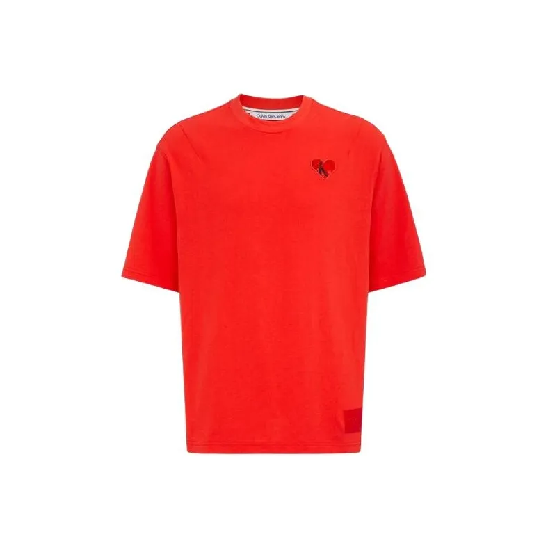 CALVIN KLEIN T Shirt Unisex Red-0