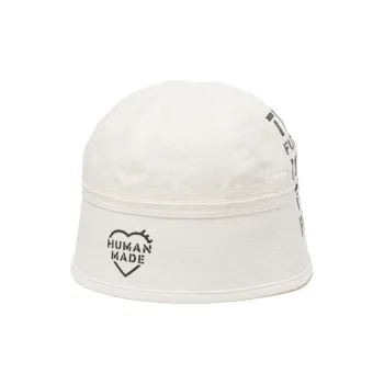 HUMAN MADE Bucket Hats Unisex White
