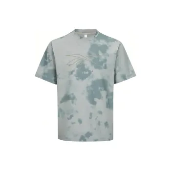 Reebok T Shirt Men's Gray Green