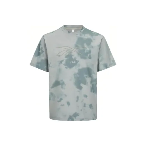 Reebok T-Shirt Men's Gray Green