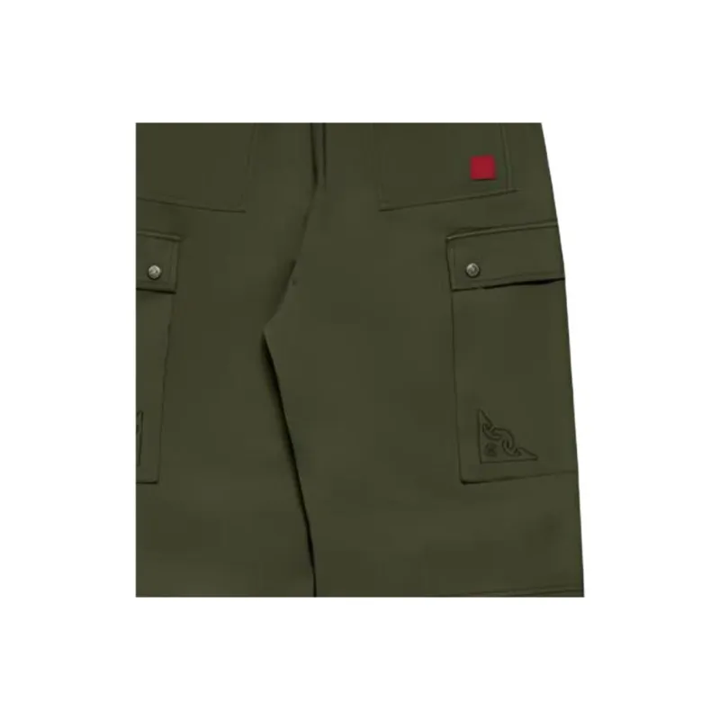 CLOT Life Is A Game Series Casual Pants Unisex Olive Green-1