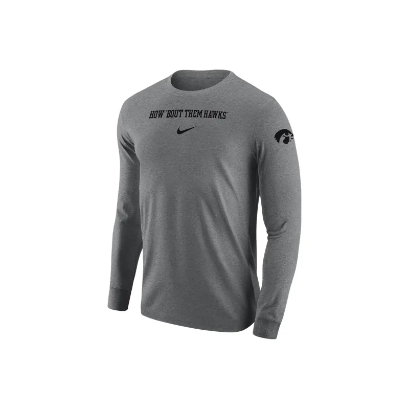 Nike Iowa Men's Nike College Long Sleeve T Shirt-0