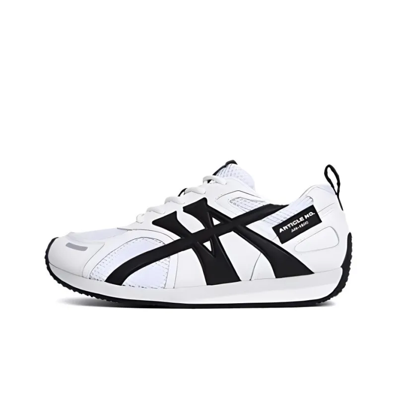 ARTICLE NO. Low Top Casual Shoes Unisex White & Black-0