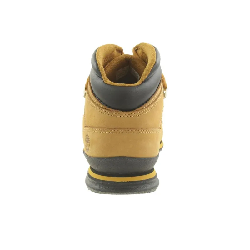 Timberland Euro Rock Anti Slip Wear Resistant Mid Top Hiking Shoes Men's Brown-4