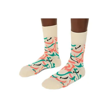 Asics Running Socks Men's 1 Pack Birch Wood