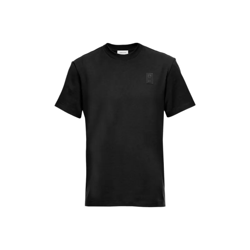 Ferragamo Logo Patch Crewneck T Shirt-0