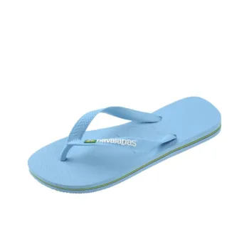 Havaianas Brazil Logo Flip Flops Women's Blue