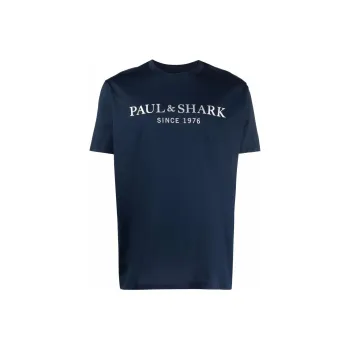 Paul & Shark Logo-embroidered Cotton T-shirt