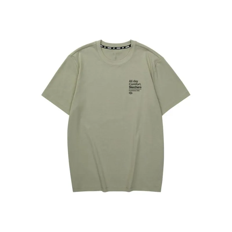 Skechers T Shirt Unisex Rock Beige-0