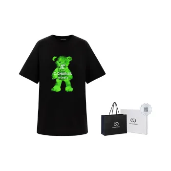 Chester Charles T-Shirt Unisex Black