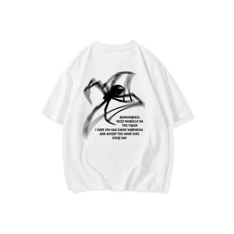 RUNNINWHEEL T Shirts Unisex-5