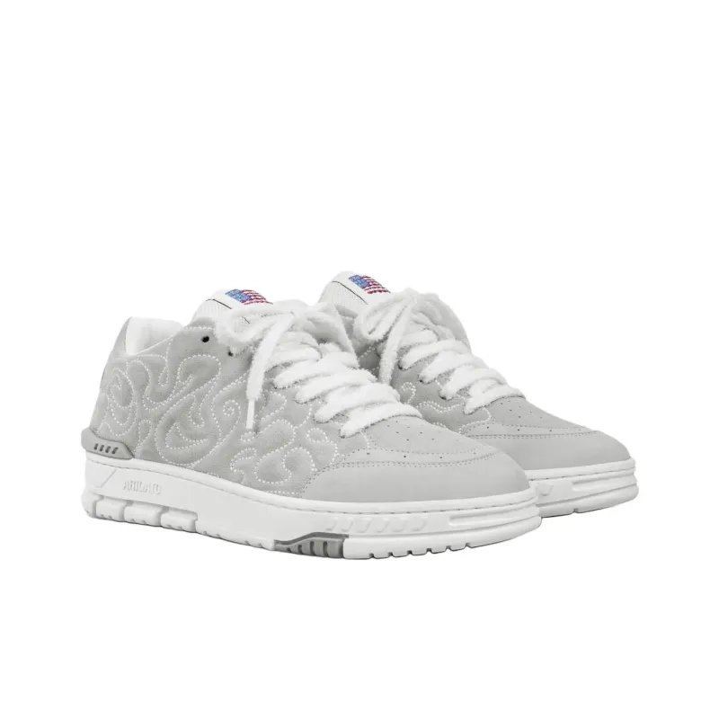 Kenny Scharf x Axel Arigato Area Lo Low Top Skateboard Shoes Men's Gray-2