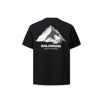 SALOMON UNIMountain T Shirt Unisex Black
