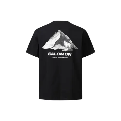 SALOMON UNIMountain T Shirt Unisex Black