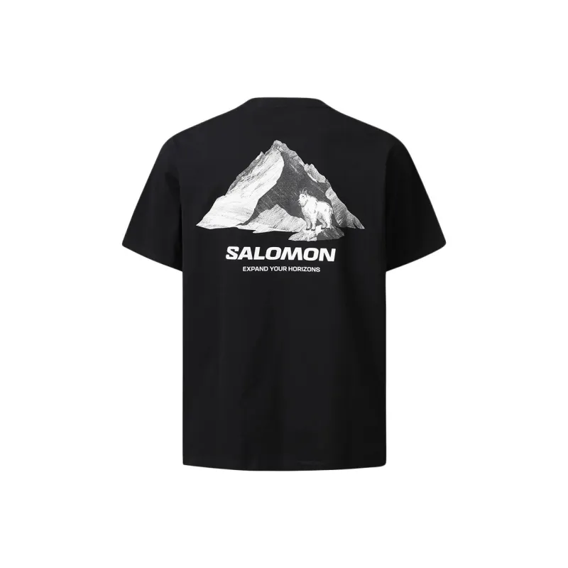 SALOMON UNIMountain T Shirt Unisex Black-0