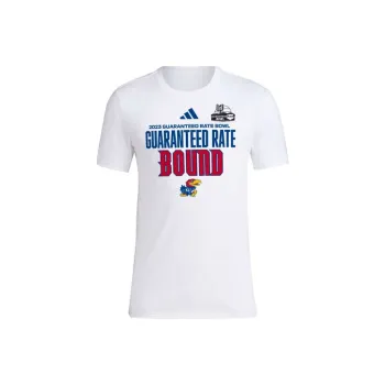 Adidas Kansas Bowl Bound Tee T-Shirt Men's White