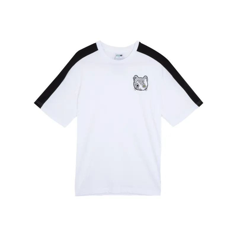 PUMA NEKO GRAPHIC SS TEE T-Shirt Unisex White-0