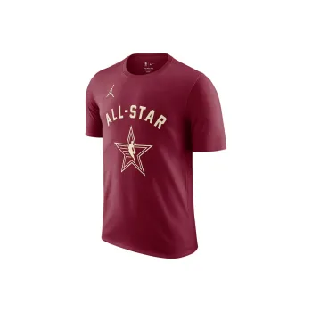 Jordan Set in Sleeve T Shirt Unisex Deep Team Red