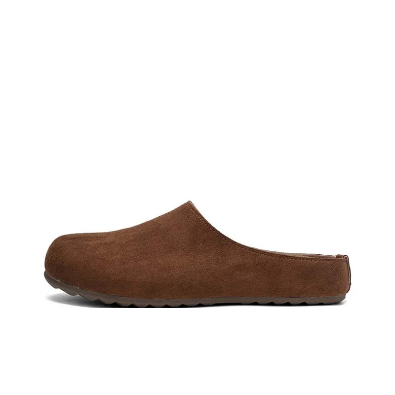 XMISTUO Quiet Abrasion Resistant Slip Resistant Wrap toe Slippers Women's-12