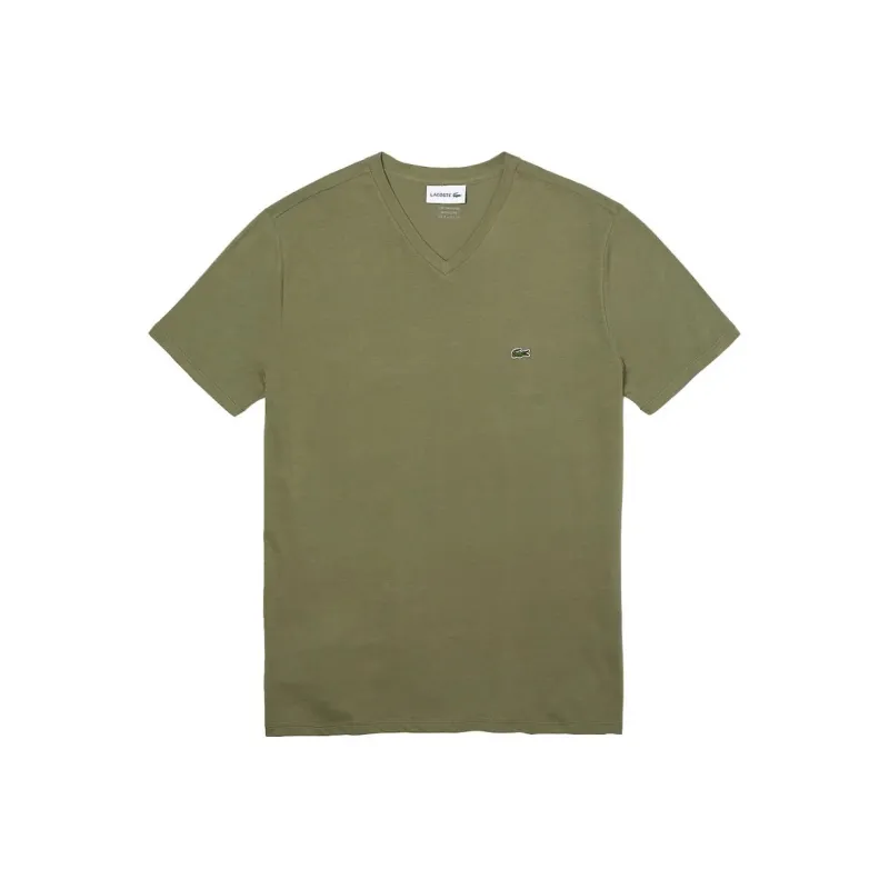 LACOSTE T Shirt Men's Khaki Green-0