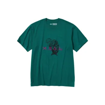 UNIQLO x Hunter Drop Shoulder Sleeve T Shirt Unisex Grass Green