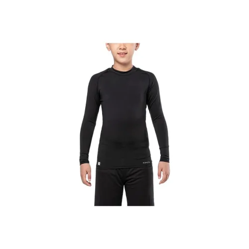 DECATHLON T-Shirts Kids Black