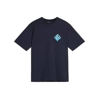 J.Lindeberg T Shirt Men's Marine Blue