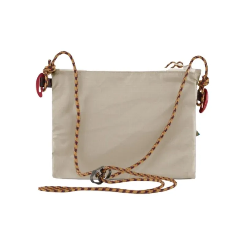 KLATTERMUSEN Nylon Crossbody Bag, Shoulder Bag Small Size Unisex Khaki-1