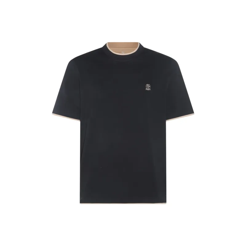 Brunello Cucinelli T Shirt Men's Black-0