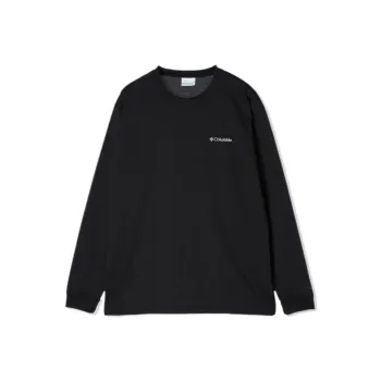 Columbia T Shirt Men's Black Back Printing
