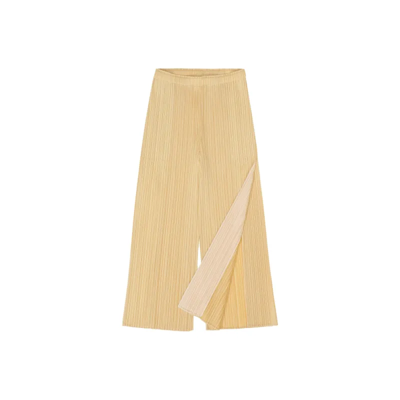 PLEATS PLEASE ISSEY MIYAKE Merry Bicolor Trousers-1