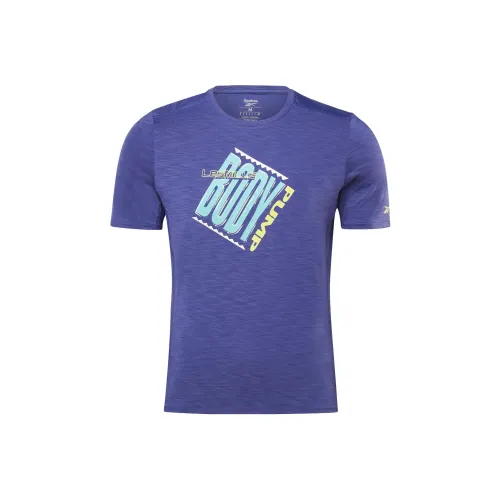 Reebok T-Shirts Men Purple