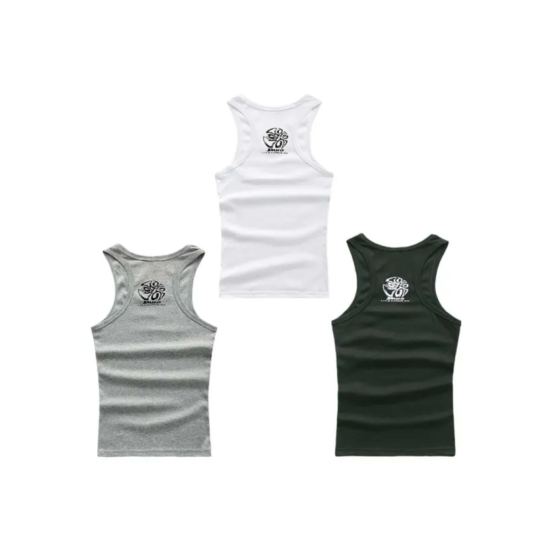 Cotton Gene Tank Tops Men's 3 Pack-9