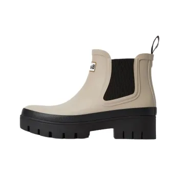 BARBOUR Halton Ankle Length Chelsea Boots Women's Beige