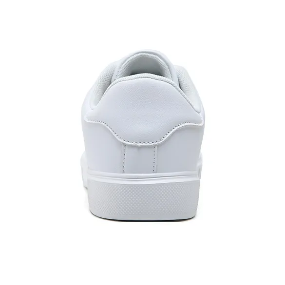 DM Classic Genuine Leather White Sneakers Flat Couple's Trendy Shoes Low Top Skateboard Shoes Unisex-3