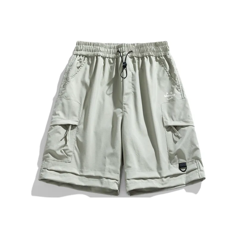 Warrior Huichao Riding The Wind Collection Cargo Shorts Unisex Dark Purple-21