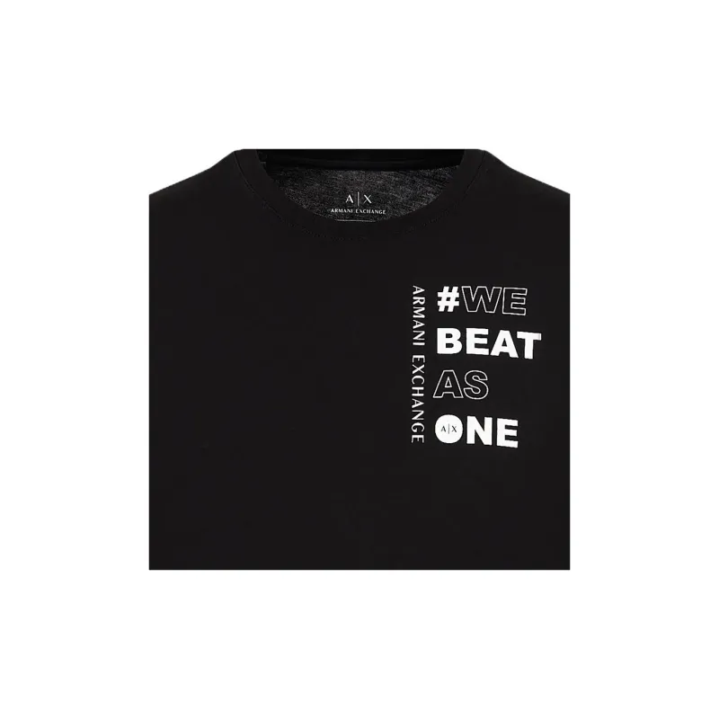 EMPORIO ARMANI Sustainability Values T Shirt T Shirt Men's Black-4