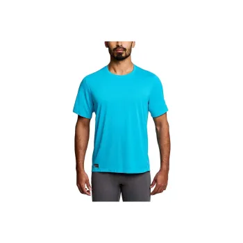 Saucony Stopwatch T-Shirts Men Blue